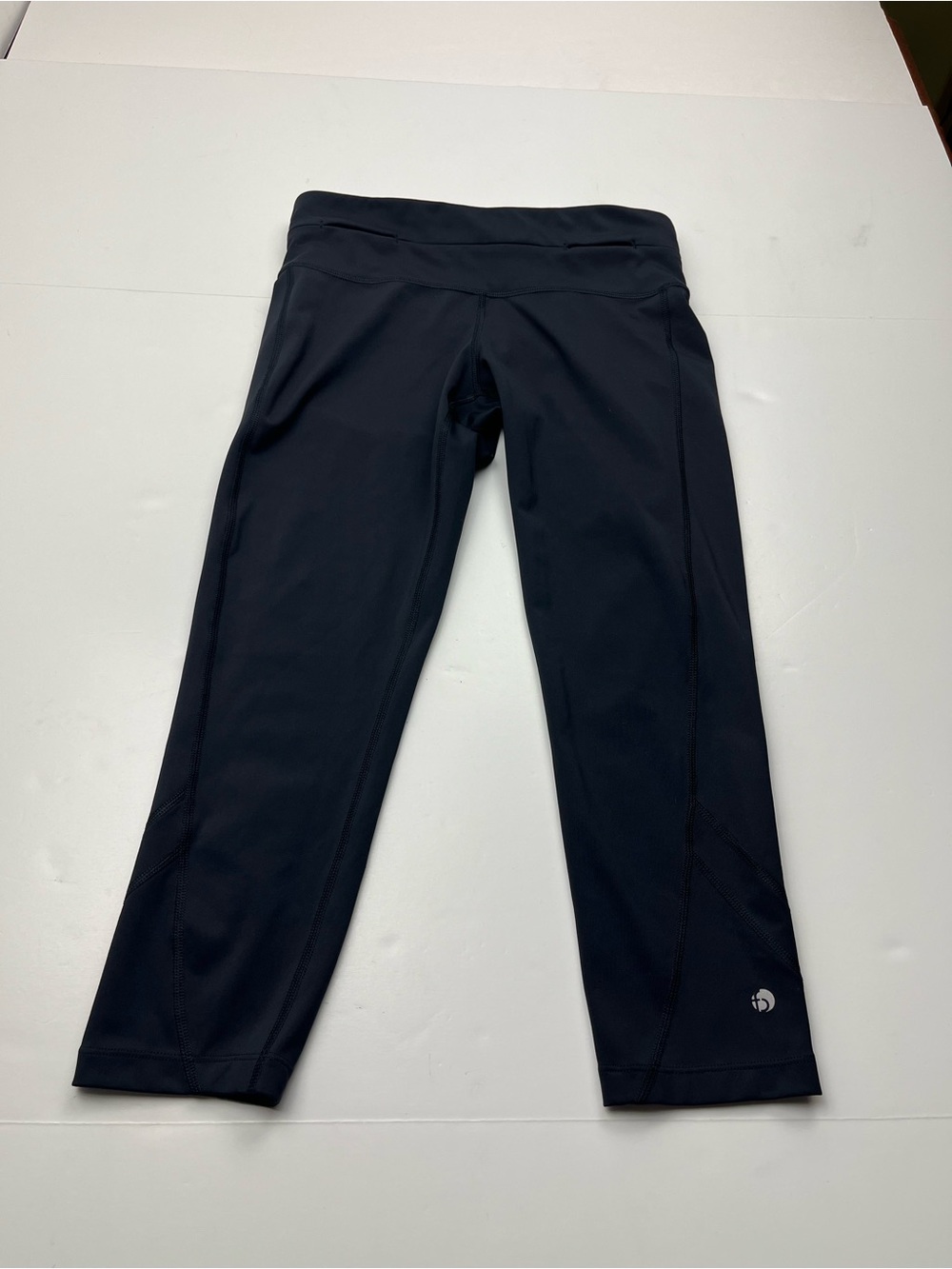 FlipBelt Flip Belt Womens Small Black Active Capri Leggings Stretch Workout